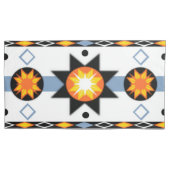 Native American Sun Pattern Kussensloop (Voorkant-Links)