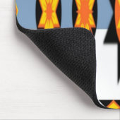 Native American Sun Pattern Mousepad Muismat (Hoek)