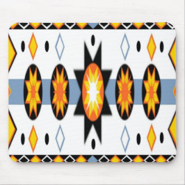 Native American Sun Pattern Mousepad Muismat