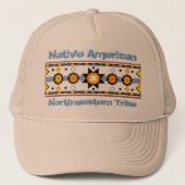 Native American Sun Pattern Pet (Voorkant)