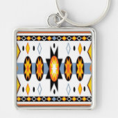 Native American Sun Pattern Sleutelhanger (Voorkant)