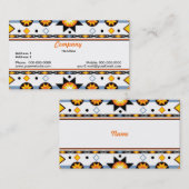 Native American Sun Pattern Visitekaartje (Voorkant / Achterkant)