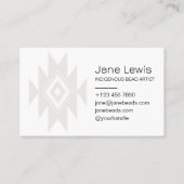 Native American Symbol Illustratie Inheemse kunst Visitekaartje (Voorkant)