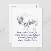 Native American Symbolisme Briefkaart (Voorkant / Achterkant)