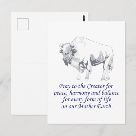 Native American Symbolisme Briefkaart (Voorkant / Achterkant)