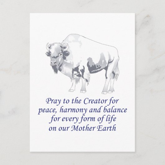 Native American Symbolisme Briefkaart (Voorkant)