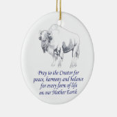 Native American Symbolisme Keramisch Ornament (Rechts)