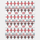 Native American Symbols Fleece Blanket (Voorkant)