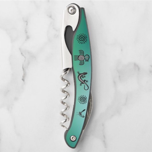 Native American Symbols Kurkentrekker (Voorkant)