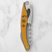 Native American Symbols Kurkentrekker (Achterkant)