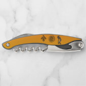 Native American Symbols Kurkentrekker (Achterkant)