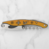 Native American Symbols Kurkentrekker (Voorkant)