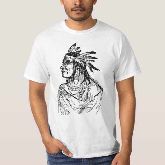 Native American T-shirt (Voorkant)