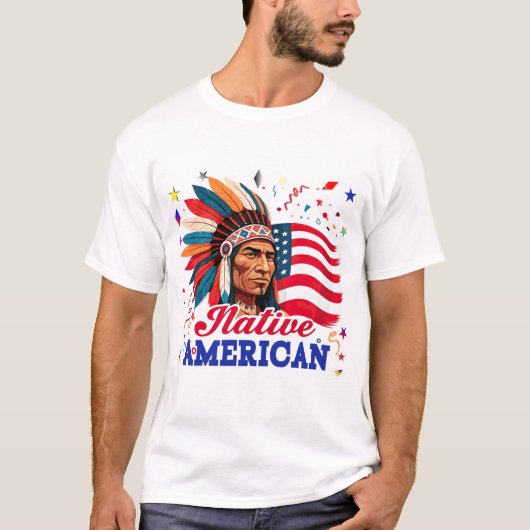 Native American T-shirt (Voorkant)