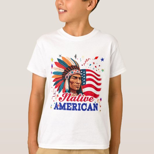 Native American T-shirt (Voorkant)