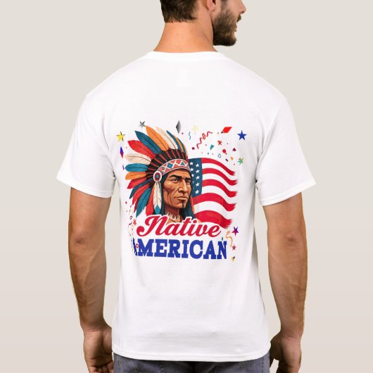 Native American T-shirt (Achterkant)