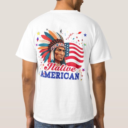 Native American T-shirt (Achterkant)