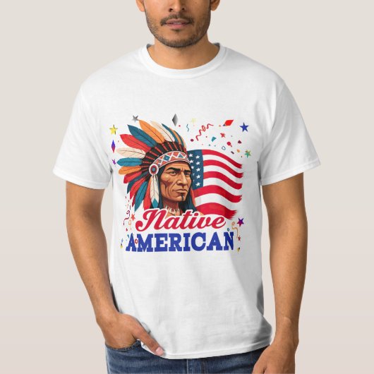Native American T-shirt (Voorkant)