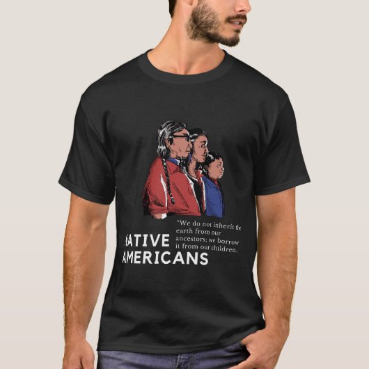 Native American T-shirt (Voorkant)