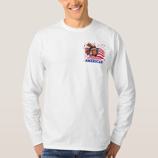 Native American T-shirt (Voorkant)