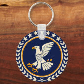 Native American T-Shirt Sleutelhanger (Achterkant)