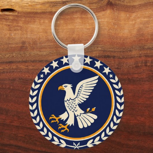 Native American T-Shirt Sleutelhanger (Achterkant)