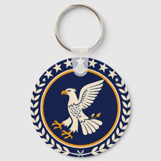 Native American T-Shirt Sleutelhanger (Achterkant)