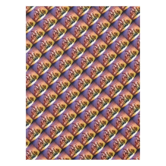 Native American Tafelkleed (Voorkant)