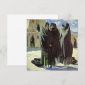 Native American, Taos Girls van Walter Ufer (Voorkant / Achterkant)