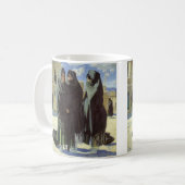  Native American, Taos Girls van Walter Ufer Koffiemok (Voorkant links)