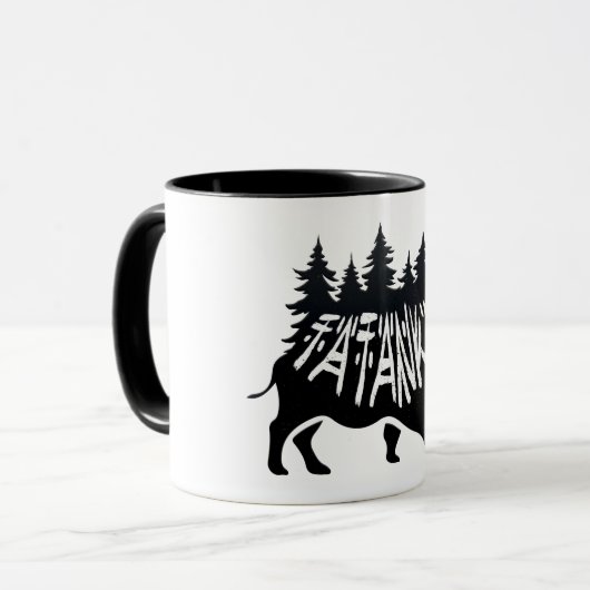 Native AMerican Tatganka Mok (Voorkant links)