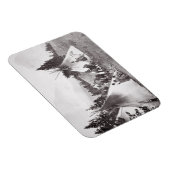 Native American Teepee Camp, Montana, c.1900 (b/w Magneet (Rechterzijde)