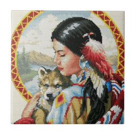 Native American Tegeltje