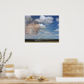 Native American Ten Commands Poster (Keuken)