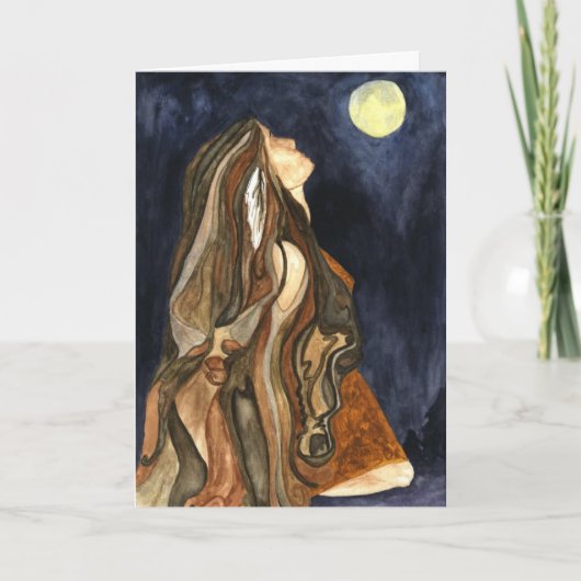 Native American Thanksgiving Kaart (Voorkant)