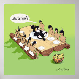 Native American Thanksgiving Poster