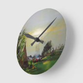 Native American the Island Walk Ronde Klok (Hoek)