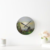 Native American the Island Walk Ronde Klok (Huis)