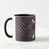 Native American Thunderbird Petroglyf Symbool Mok (Links)