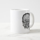 Native American Tiger Chief Grote Koffiekop (Voorkant rechts)