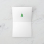 Native American Tipi verjaardagsfeest bedankkaart (Binnen)