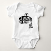 Native American Tlingit Whale Romper (Voorkant)