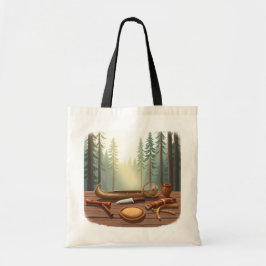 Native American Tools Artwork Tote Bag