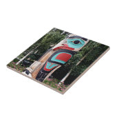 Native American Totem Pole, Anchorage, Alaska Tegeltje (Zijkant)