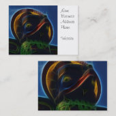 Native American Totem Pole Fractal Art Design Visitekaartje (Voorkant / Achterkant)