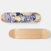 Native American Totem Pole Skateboard (Horizontaal)