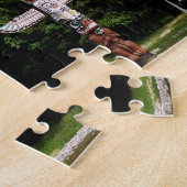 Native American totem poles, Vancouver, Brits Legpuzzel (Zijkant)