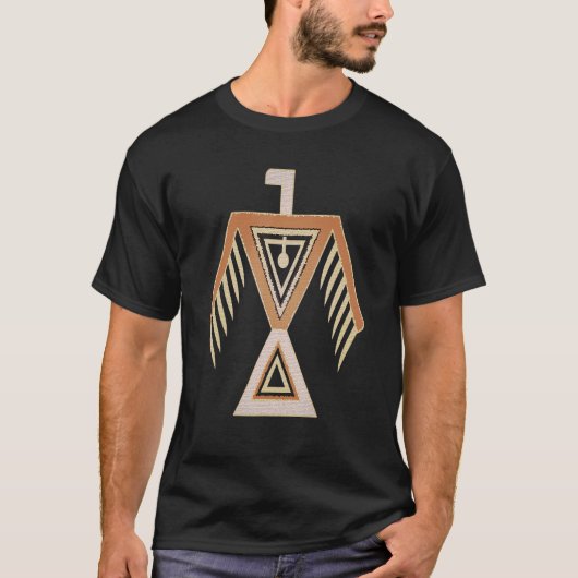 Native American Totem Thunderbird T-shirt (Voorkant)