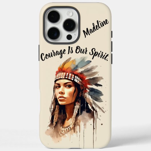 Native American Tribal Art Culturele flair Case-Mate iPhone Case (Achterkant)