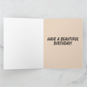 NATIVE AMERICAN TRIBAL BOY ART BIRTHDAY KAART (Binnen)